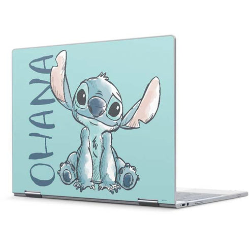 Disney Lilo and Stitch Ohana Pixelbook Skin
